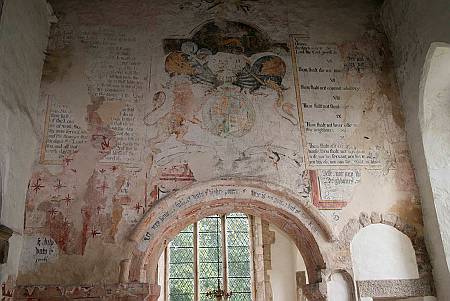 Wareham St Martin - Wall Painting
